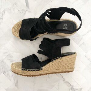 EILEEN FISHER Largo Espadrille Wedge Sandal Espadrilles Size 8.5